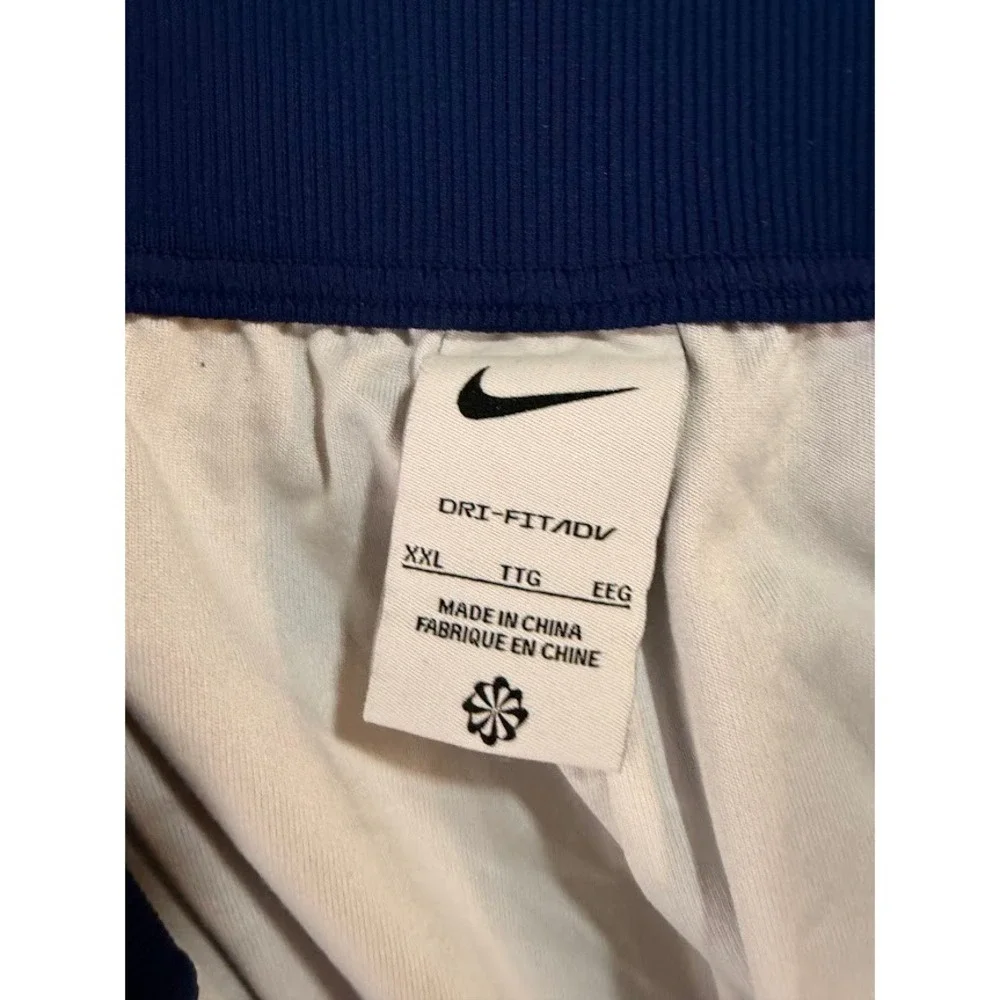 Nike Sportswear Bonded Woven Pants Navy‎ Blue Belted Track Trousers 40X29